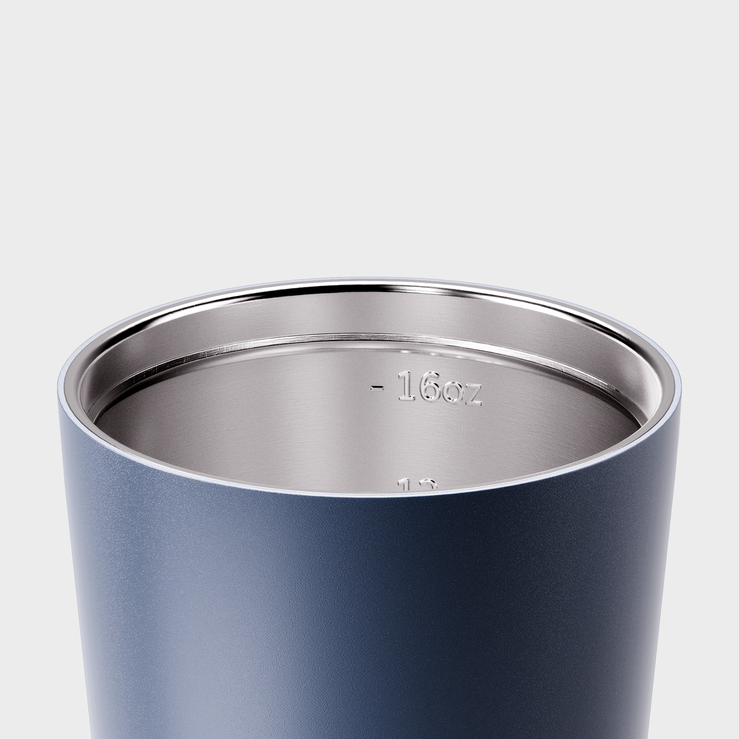 Reusable Cup | Grande | Denim | Stainless Steel | 475ml/16oz