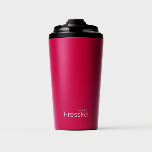 Reusable Cup | Grande | Rouge | Stainless Steel | 475ml/16oz