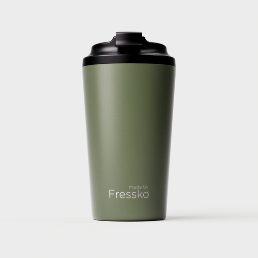 Reusable Cup | Grande | Khaki | Stainless Steel | 475ml/16oz