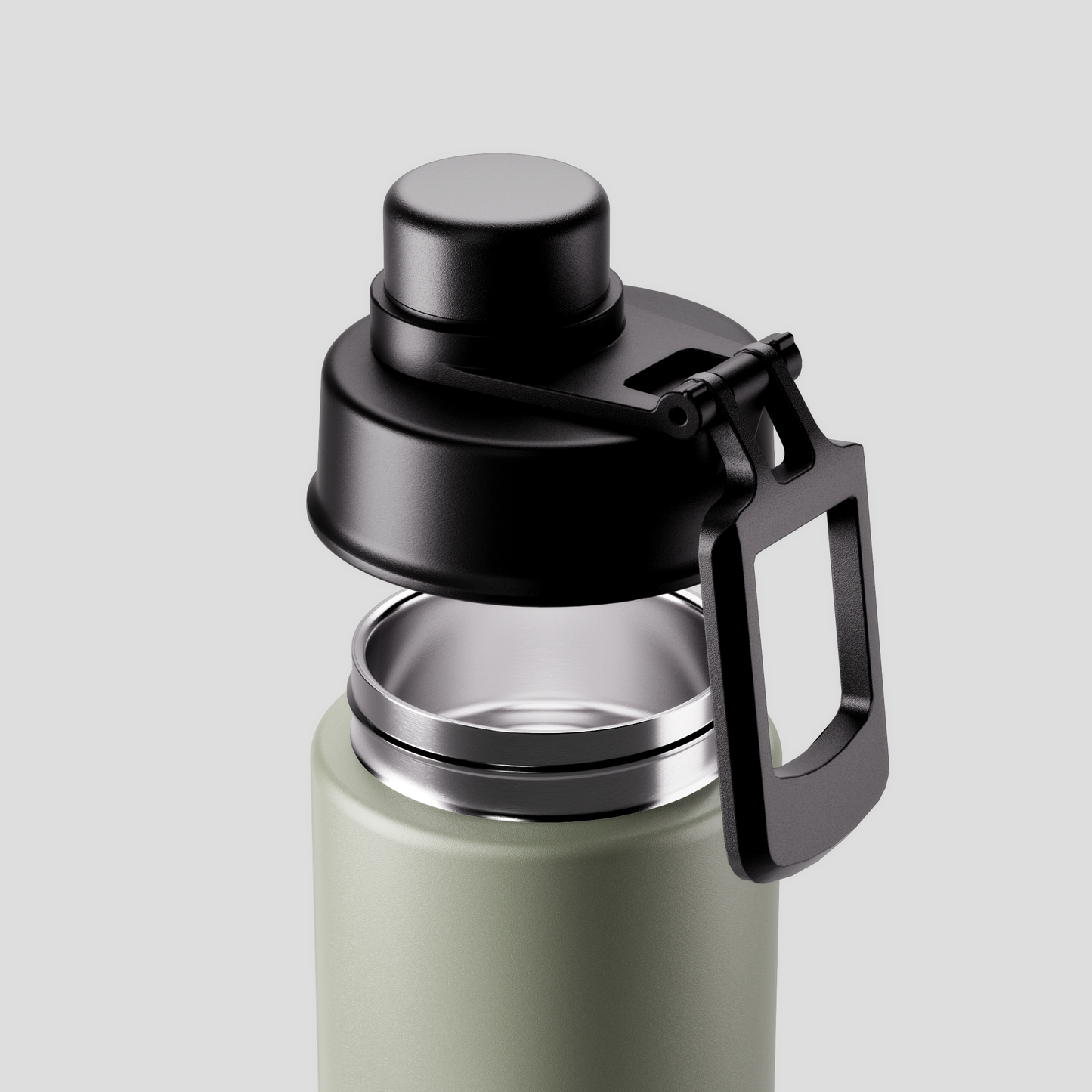 Drink Bottle | Move | Sage | Stainless Steel | 660ml/22oz