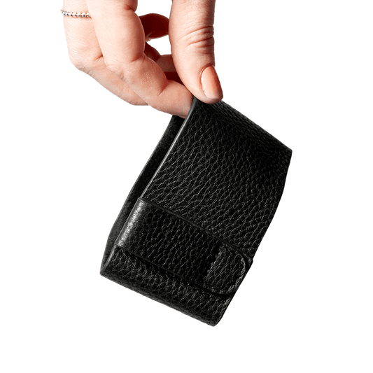 Leather Sleeve | Bino | Black