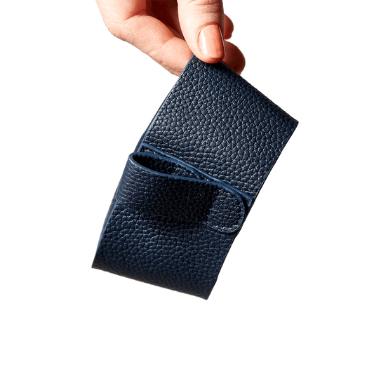 Leather Sleeve | Camino/Grande | Navy